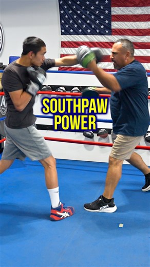 THE ARENA on Instagram: "Master this essential southpaw boxing training drill to dominate orthodox opponents with lightning speed counter punches! In this boxing drill, The Arena’s Boxing Coach Joe Vargas @joe_hits shows his southpaw fighter Dray Pascua @619dynamite how to control the outside angle by positioning his lead foot (right) outside Coach Joe’s lead foot (left). This footwork gives the southpaw a direct path for his power cross while forcing the orthodox fighter to overreach and lose l
