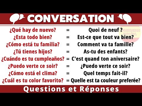 Spanish Conversation - Dialogues 🔹#2 [Questions and Answers] Learn Spanish Fast