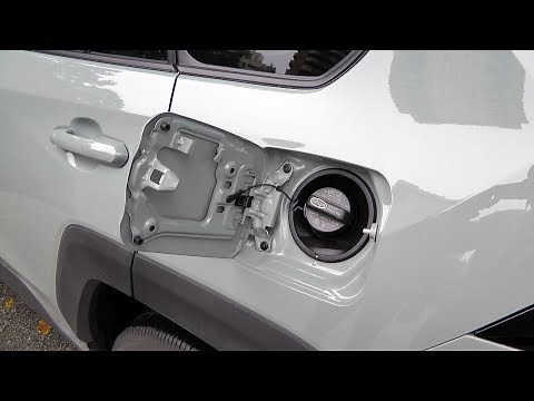 Toyota RAV4 (2019-2025): How To Unlock Stuck Gas Tank Door?