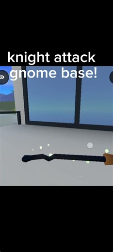 knight attack gnome base! #2к #shorts #crawly