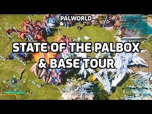 Palworld: State of The Palbox and Base Tour | All ThePalProfessor Pals & Bases Shown