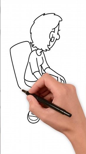 How to Draw Cute Cartoon Step by Step | Easy Drawing for Kids | KidsTube