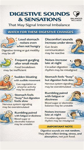 Digestive Sounds & Sensations That Signal Internal Imbalance