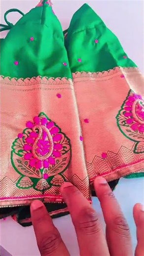 thread work blouse