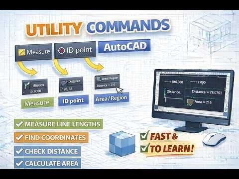Utility Commands in AutoCAD Explained | Complete Guide for Beginners | Polytechnic & Diploma Guide