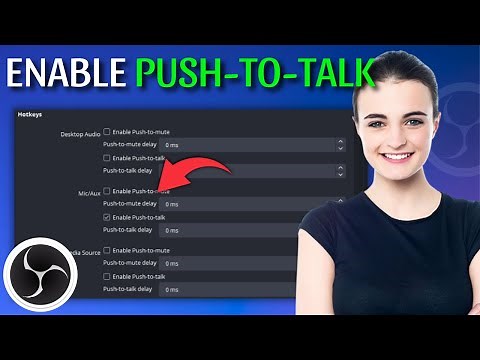 How to Set Up Push-to-Talk in OBS