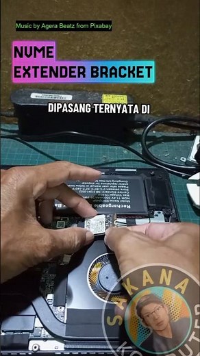 Nvme/M2 extender bracket, solution if nvme is too short #shorts