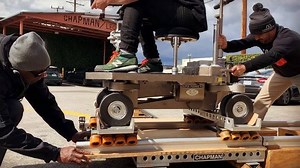 26K views · 499 reactions | Switcher Track Rig by Grip Rigs with Chapman/Leonard Studio Equipment, Inc. Super Peewee 4 on channels and custom Filmair track that goes onto a 4x4 platform with channels and carbon fiber track. Special thanks to Mike,Taylor and Alex from Chapman/Leonard Studio Equipment, Inc.... Follow Grip Rigs for more grip videos and Subscribe to GripSupport.com for more | Grip Rigs | Facebook