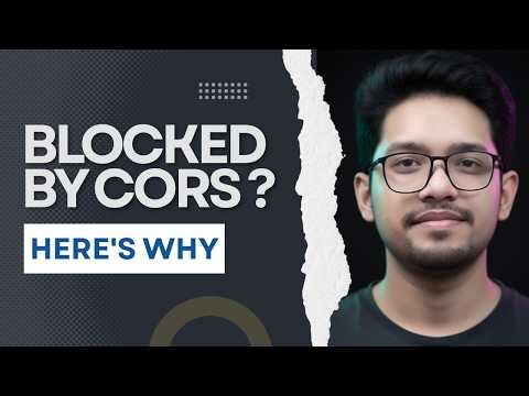What Is CORS and Why Does It Exist? (Simple Explanation + Demo)