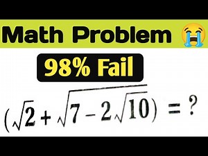 Algebra Math Problem l Can you solve this problem ? l