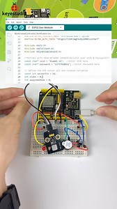 5.7K views · 39 reactions | #keyestudio  https://bit.ly/47H3pvC Dive into IoT  Building Home Intrusion Alarm System with the PIR Motion Sensor To Blynk app #ESP32 #esp32project #arduino #programming #Technology #toys #coding #engineering #maker #tutorial #kit #Robotics #learning #electronics #STEM #diyproject #education #DIY #Python #gift #stemeducation #robots #kits #robotica #makecode #IoT ##alarmsystem #PIRMOTIONSENSOR | KeyestudioRobot | Facebook