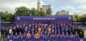 Defensor Sporting presentó a sus planteles masculino y femenino