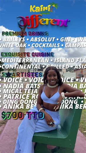 Trini Jungle Juice on Instagram: "We know that these times are challenging ones. We also appreciate that everyone could do with a stress reliever from time to time!! Thats why our events are priced specifically to *"keep you off the back burner"*. Kairi People's *DIFFERENT... THE quality premium all inclusive event* that does not force you to choose between your needs and wants.... *Tickets only $700!* Get your tickets NOW!!"