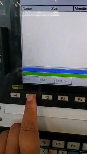 How to import the modified Macro file to Syntec CNC system