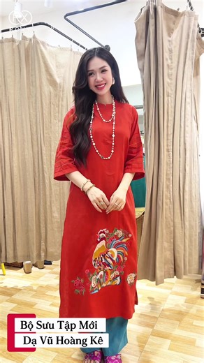 Ao Dai Da Vu Hoang Ke - ROXY Mới Nhất