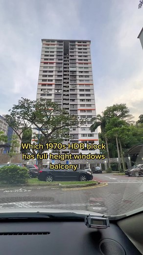 #singapore HDB block that has upgraded windows