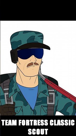 TF2 VS TFC: Classic Scout Art Process