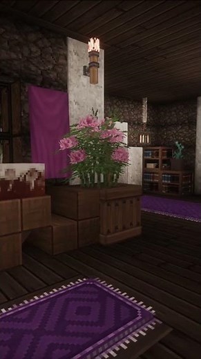 Minecraft - gothic mansion - interior design