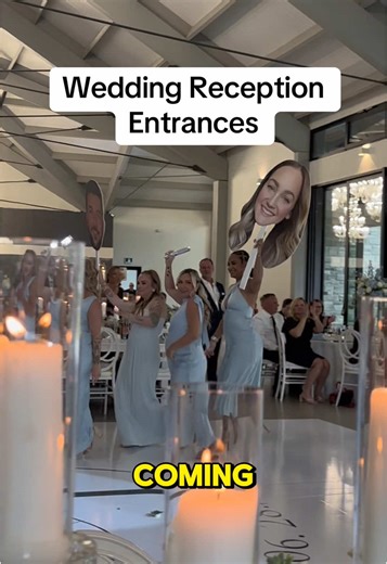 Creative Wedding Reception Entrance Ideas