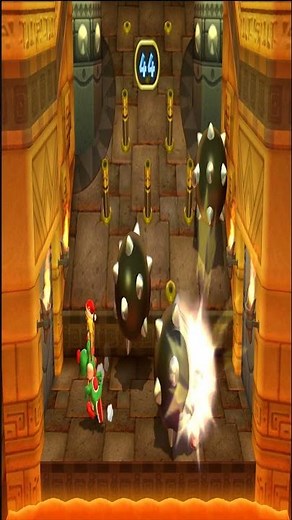 "Mario Party 9 – Tumble Temple Minigame in Christmas Outfits!"