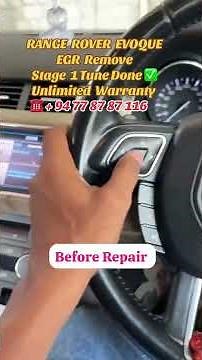 #range rover evoque EGR remove #evoque EGR delete #evoque egr clean #evoque EGR service #evoque