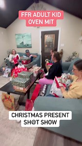 It’s become a new Christmas tradition to have all my adult kids at my house to open their presents from me BEFORE Christmas so we can focus on the grandkids Christmas morning. I really treasure this special time with just them! #christmasgiftsideas #ovenmitts #adultkids | Kim Campbell