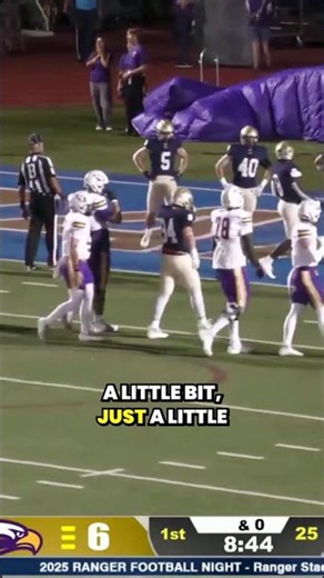 Dameron Crowe's 71-yard touchdown — Richardson's explosive, immediate response after an interception