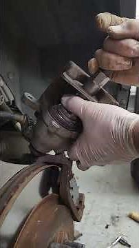 How to compress rear brake piston on 2014 ford Explore Sport #brakecaliperpiston