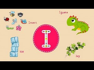 Letter I | Words start with letter I | Wonderful Kids