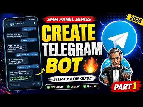 Create Telegram Bot for SMM Panel (Step-by-Step Beginner Guide) | Part 1