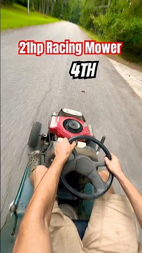 50MPH Racing Mower | 2nd-6th Gear Pull