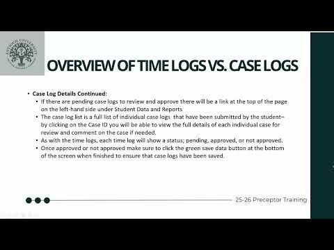 2025 2026 Preceptor Training Module 5