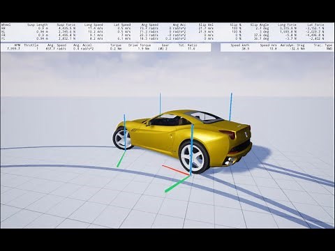 New blueprint based vehicle physics - Unreal Engine 4