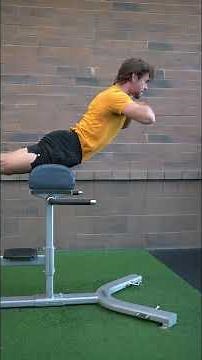 GHD Back Extensions without spinal flexion