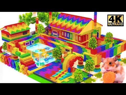 How To Build Creative Zic Zac Pool In New Modern Summer Villa Has Triple Gates From Magnetic Balls