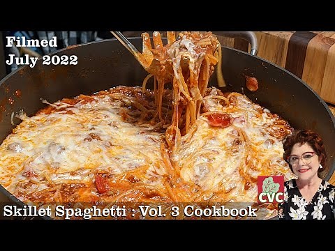 20 Minute Skillet Spaghetti Recipe - Easy One Pot Dinner - Mama's Southern Recipes