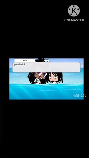 let me play with the water 😔🌊#gacha #ocean #trend