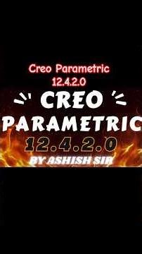 Try This Easy Steps| Latest Version | Creo Parametric 12.4.2.0 | Complete Tutorial Series..