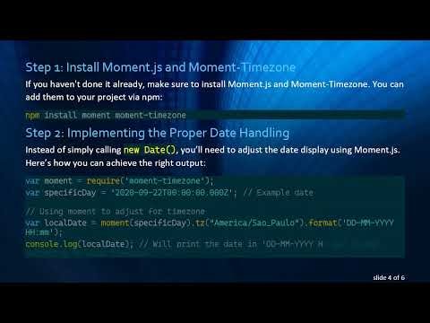 Resolving the Wrong Date Issue in Node.js