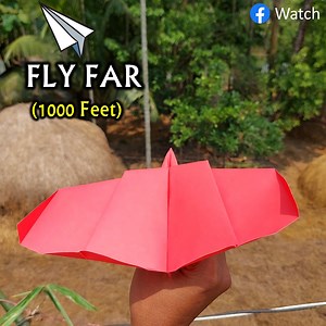 92K views · 1.3K reactions | Learn how to make paper airplane step by step that can fly far, minimum 500 feet - Most amazing paper airplane - Handmade paper toy. #Crafts #PaperToy #paperplane | Creative Art & Craft Ideas | Facebook