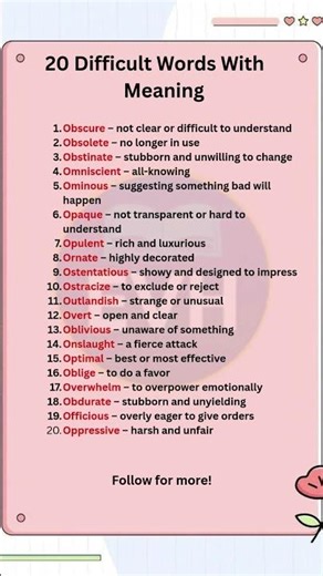 20 Advanced English Words Starting with O | Vocabulary for IELTS, Banking & SSC