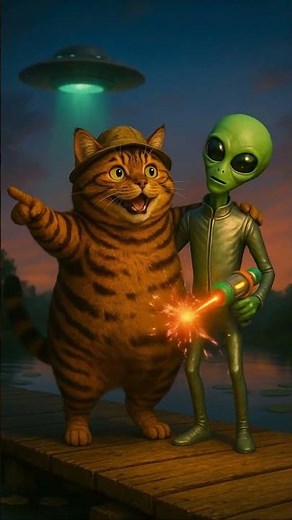 Fat Bengal Cat Meets Alien in the Kitchen – What Happens Next Will Shock You!