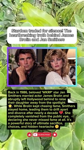 Why Jan Smithers ABANDONED Hollywood and Her Marriage to James Brolin FOREVER!