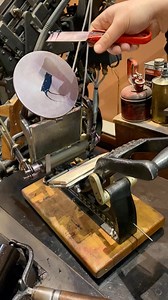 In our print shop exhibit at the Sacramento History Museum, we like to discuss history while letterpress printing. However, sometimes we like to just highlight the sounds of the printing process. In this video, Jared letterpress printed an image depicting the first printing press in what would later become the United States, which was Stephen Daye’s wooden common press from 1639. This was printed in green rubber base ink using a 3x5 Kelsey Excelsior tabletop printing press. 70 prints were made d