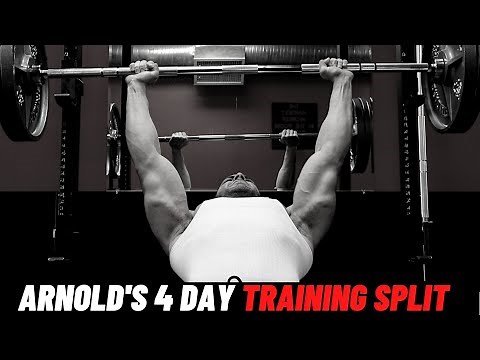 Arnold's 4 day Training Split!