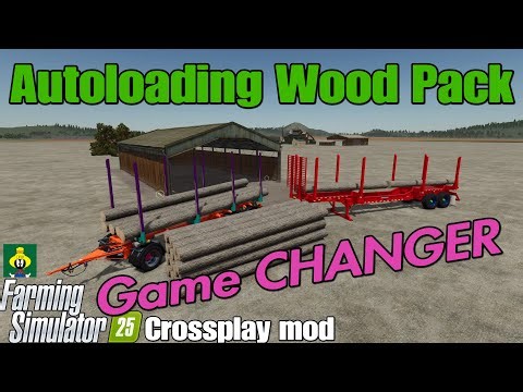 Autoloading Wood Pack / FS25 / Consoles and PC / Autoload wood for console