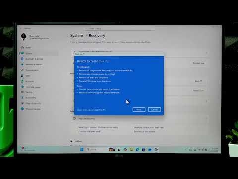 LG Gram 1 – Fabrika Ayarlarına Sıfırlama