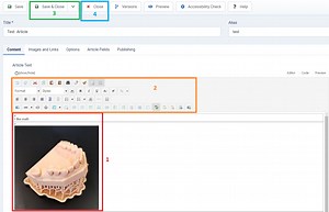 Basic Editing (back-end) (Joomla! 4/5)