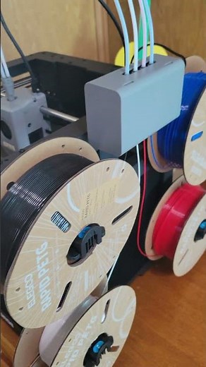 New Flashforge AD5X multi-color 3D printer. #3dprinting