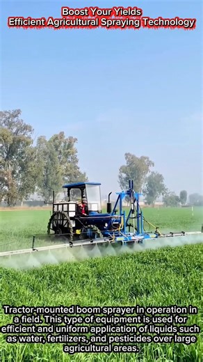 Boost Your Yields | Efficient Agricultural Spraying Technology
